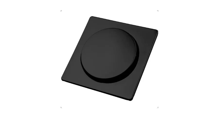 Imagem do anúncio Ralo Click 10x10 Preto em Aço Inox Quadrado Inteligente Para Banheiro