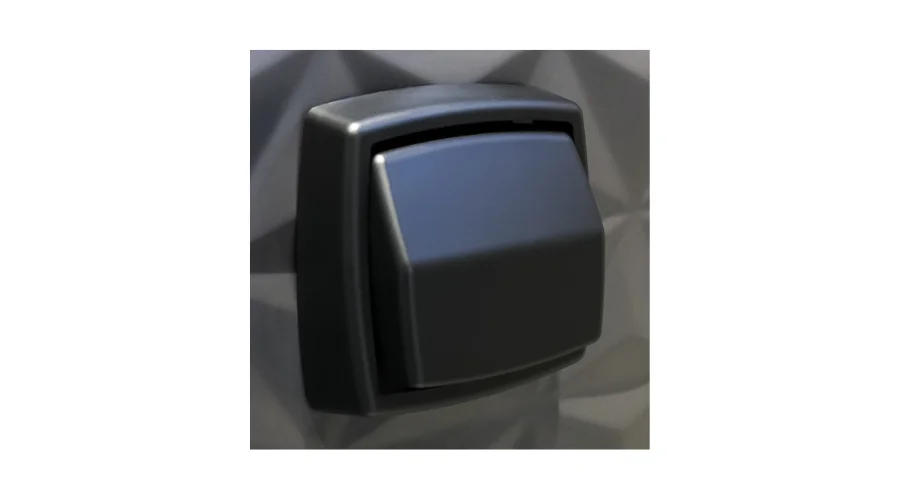 Imagem do anúncio Acabamento Para Válvula De Descarga Vaso Sanitário Banheiro Deca Hydra Docol Preto Fosco Black Matte
