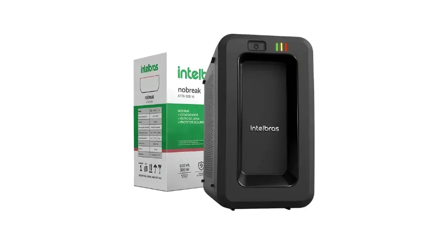 Imagem do anúncio Nobreak Intelbras Attiv 600va 300w Bivolt Garantia 2 Anos