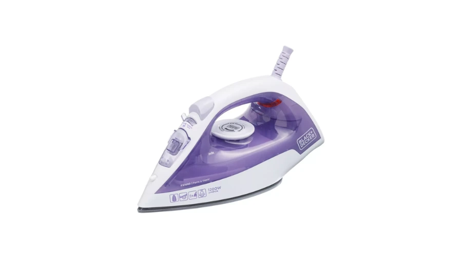 Imagem do anúncio Ferro à Vapor BLACK+DECKER FX1050 Antiaderente 110V e 220V