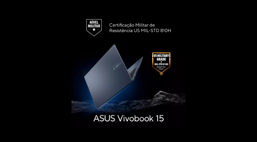 Imagem do anúncio Notebook ASUS Vivobook 15 M1502YA AMD Ryzen 7 5825U 8GB Ram 512GB SSD Linux 15,6" FHD Silver - NJ611